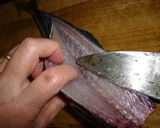 アジの刺身作り方7写真