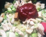 豆腐のチキンライス風作り方3写真