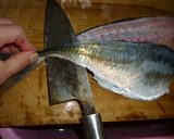 アジの刺身作り方10写真