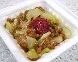 旨い♪セロリ梅納豆作り方3写真