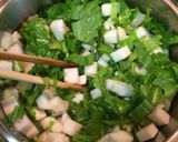 カブとセロリのスープ★緑のミネストローネ作り方4写真