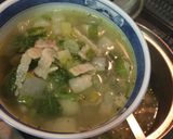 カブとセロリのスープ★緑のミネストローネ作り方8写真