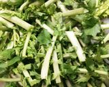 大根の葉っぱと高野豆腐のかき揚げ天ぷら◆作り方2写真