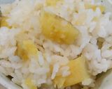 ♪安納芋で☆なんちゃって栗ご飯？♪作り方6写真