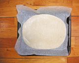 オリーブのフォカッチャ 乾麺利用作り方7写真