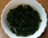 ダイエット向き：２分で作るワカメスープ作り方2写真