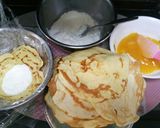 HM でミルクレープ ２味で♪作り方4写真