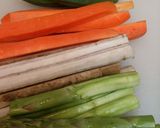 ♪温野菜のゼリー寄せ♪作り方4写真