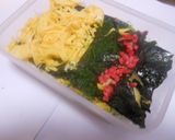 のり弁当風　簡単　私流　作り方4写真