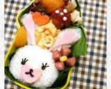 キャラ弁♡モフィ作り方1写真