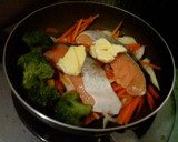 鮭のマヨ野菜がけ(￣m￣* )作り方2写真