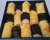 二色の韓国おにぎり(*´∇｀*)作り方3写真