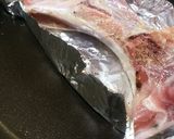 フライパンで出来た！まぐろカマの塩焼き作り方6写真