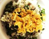 誰でも簡単&時短♪菜の花畑の混ぜご飯作り方5写真