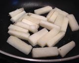 簡単!うまい!長芋のめんつゆ焼き作り方1写真