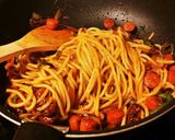 科学の根拠で最強極旨ナポリタン【太麺】作り方7写真