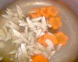 白だしでさっぱり！具だくさん雑煮(^^♪作り方1写真