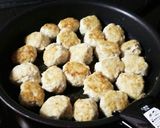 鶏つくね野菜あん絡め作り方2写真