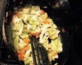 キャベツと卵の簡単野菜炒め作り方1写真