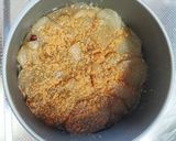 梨と紅茶の＊アップサイドダウンケーキ作り方4写真