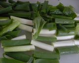 簡単！長ネギ☆味噌炒め作り方1写真