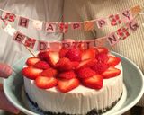 母の日★苺のレアチーズケーキ作り方9写真