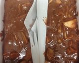 りんごのチョコレートケーキ作り方7写真