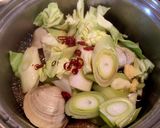 ホンビノス貝中華風パスタ作り方4写真