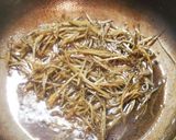 ゴボウといかなごの柳川風作り方3写真