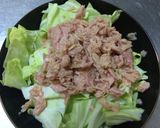 キャベツとツナの蒸し煮作り方2写真