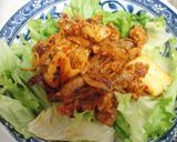 簡単！野菜たっぷりヘルシー✿豚キムチ丼✿作り方13写真
