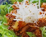 簡単！野菜たっぷりヘルシー✿豚キムチ丼✿作り方14写真