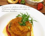 ふわふわ♡ひじき豆腐バーグの人参ソース作り方5写真