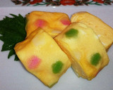 お弁当に！お花模様入りだし巻き玉子作り方6写真