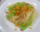 からすみとキャベツのパスタ作り方6写真