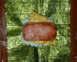 おにぎらず♪feat スパム 卵焼き♡作り方4写真