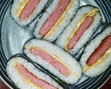 おにぎらず♪feat スパム 卵焼き♡作り方11写真