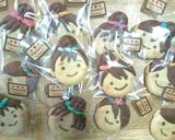 らぶりぃ～♪おだんご娘のかわいいクッキー作り方18写真