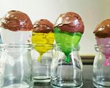 水風船でつくるチョコのカップ作り方4写真