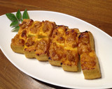 簡単♪ 厚揚げのウニ味噌焼き作り方5写真