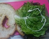 サバサンドバーガー。作り方2写真