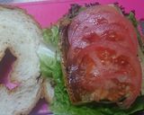 サバサンドバーガー。作り方4写真