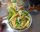最速のわけぎと焼き油揚げのサラダ作り方12写真