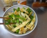最速のわけぎと焼き油揚げのサラダ作り方11写真