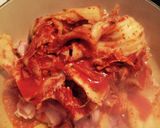 シンプルだけど美味いぃ豚キムチの煮付け作り方3写真