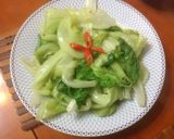 レタスの腐乳炒め作り方6写真