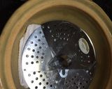簡単！土鍋でなめらかチョコプリン作り方4写真