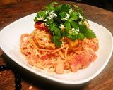トマトの旨味を詰め込んだアマトリチャーナ作り方4写真