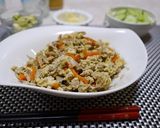 ごぼう入り炒り豆腐作り方7写真