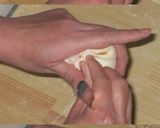 熱々を食べよう！にらパン＾＾激辛あり！！作り方5写真